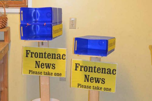 Look for our custom-made mach 1 and mach 2 newspaper boxes at a corner near you, worthy of Red Green